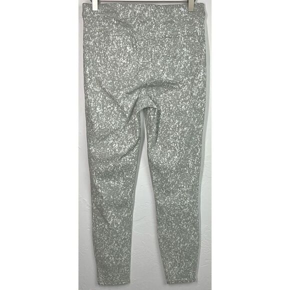 Spanx Gray White Speckled Ankle Jean-ish Leggings Medium New - Picture 3 of 4
